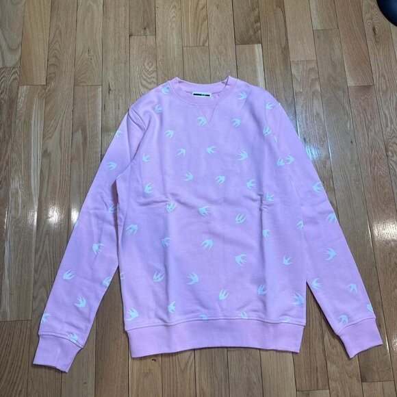 MCQ by Alexander Mcqueen Mini Swallow Graphic Print Sweatshirt